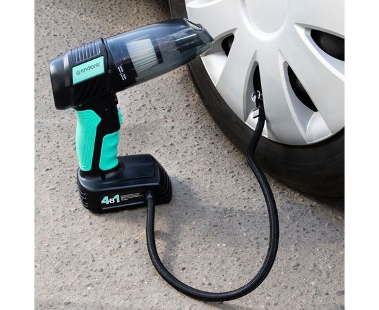  Автопылесос Endever SkyClean VC-295, мятный/черный 