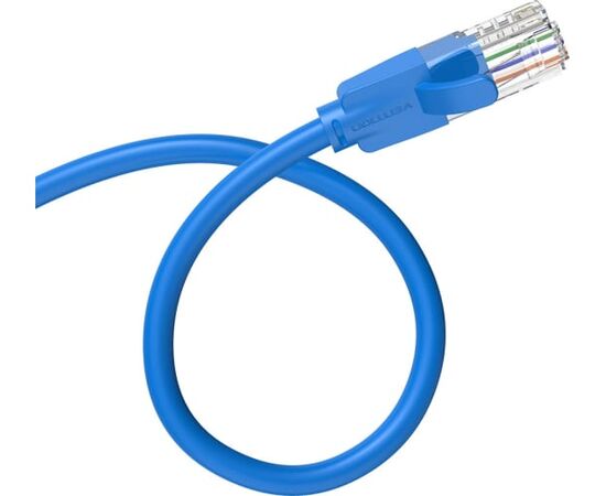  Патч-корд Vention IBELJ прямой UTP cat.6, RJ45 - 5м. Синий 