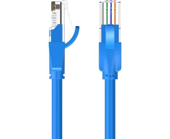  Патч-корд Vention IBELJ прямой UTP cat.6, RJ45 - 5м. Синий 
