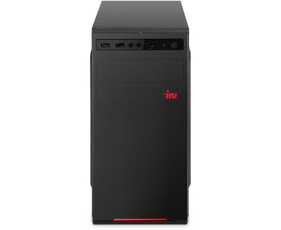  ПК IRU Home 310H6SE (2032024) MT i3 13100 (3.4) 8Gb SSD256Gb UHDG 730 Free DOS GbitEth 400W черный 
