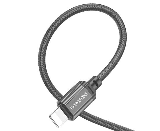  Кабель USB - Apple lightning Borofone BX87 100см 2,4A (black) (217518) 