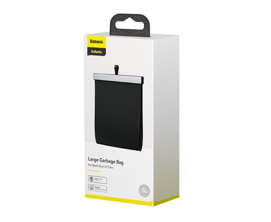  Органайзер на автомобильные сиденья BASEUS Large Garbage Bag for Back Seat of Cars, черный 