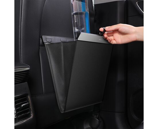  Органайзер на автомобильные сиденья BASEUS Large Garbage Bag for Back Seat of Cars, черный 