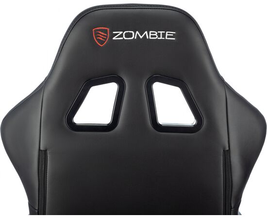  Кресло игровое Zombie Game Tetra B черный/карбон 