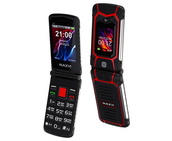  Мобильный телефон MAXVI E10 Red 
