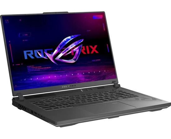  Ноутбук Asus ROG Strix G16 G614JI-N4413 (90NR0D41-M00VN0) Core i7 13650HX 32Gb SSD1Tb NVIDIA GeForce RTX4070 8Gb 16" IPS WQXGA (2560x1600) noOS grey 