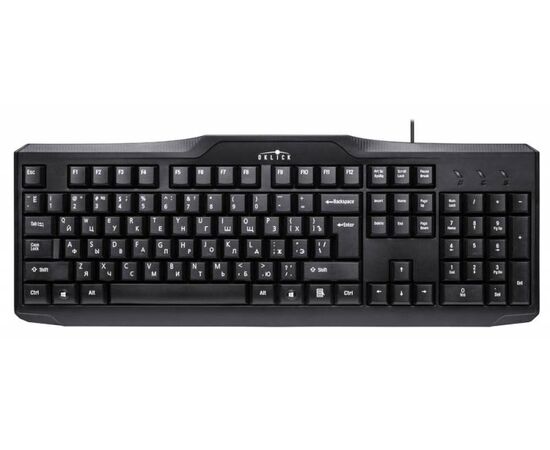 Клав. Oklick 170M Black, USB 