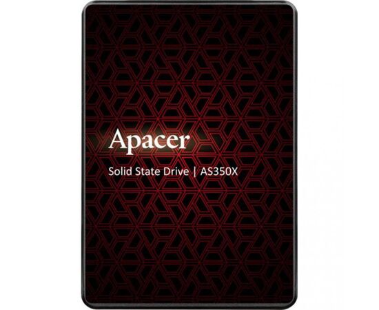  SSD Apacer 2.5" 1Tb Panther AS350X (AP1TBAS350XR-1) SATA III, чтение: 560 МБ/с, запись: 540 МБ/с, 3D V-NAND 
