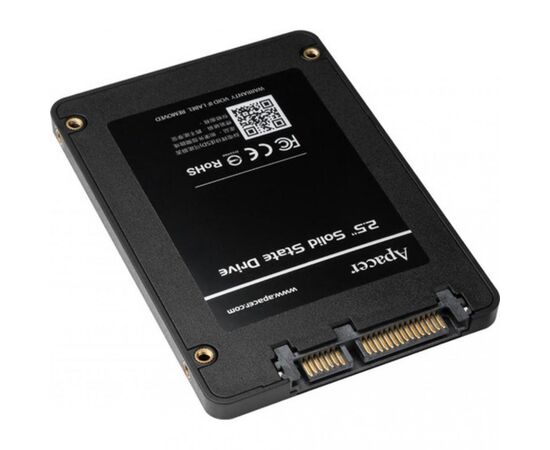  SSD Apacer 2.5" 1Tb Panther AS350X (AP1TBAS350XR-1) SATA III, чтение: 560 МБ/с, запись: 540 МБ/с, 3D V-NAND 