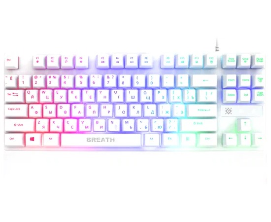  Клавиатура DEFENDER Breath GK-184 (45184) USB White 