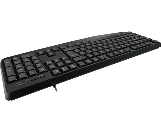  Клавиатура Defender Atom HB-546 RU (45546) проводная, черный 