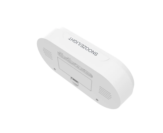  Часы-будильник электронные RITMIX CAT-110 White 