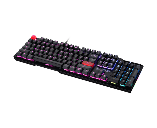  Клавиатура MSI Vigor GK41 Dusk LR RU (S11-04RUB01-CLA) механическая черный/серый USB Multimedia for gamer LED 