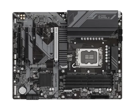  MB s1700 Gigabyte Z790 D, Intel Z790, 4xDDR5-5600 МГц, 3xPCI-Ex16, 3xM.2, Standard-ATX 