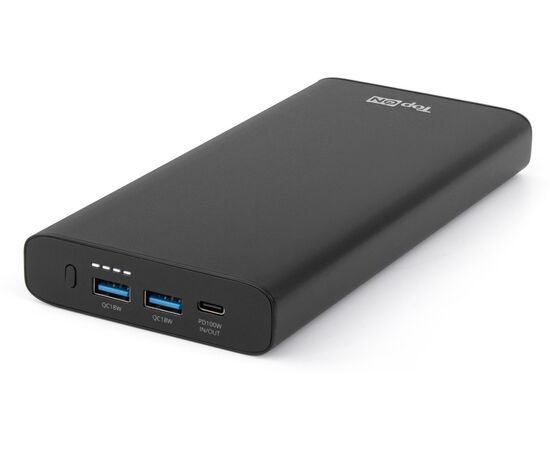  Power Bank TOPON TOP-T100, 26800мAч черный 