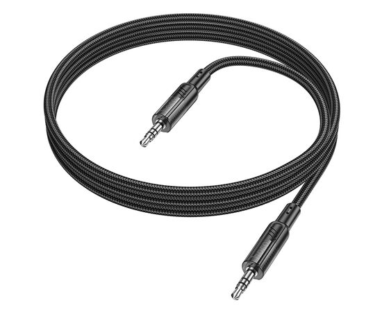  Аудиокабель HOCO UPA27 Spirit AUX Jack 3.5 (m) - Jack 3,5 (m), 1.2 м, черный 