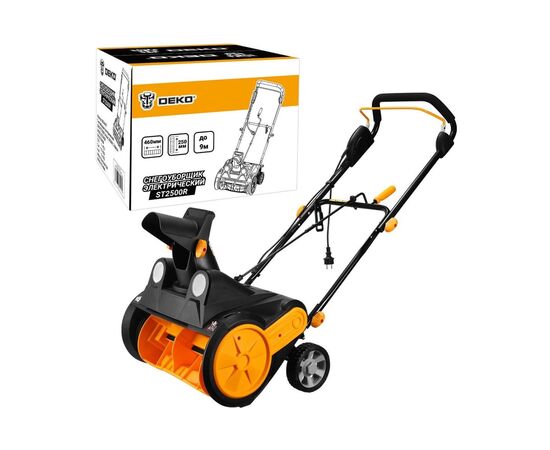  Снегоуборщик DEKO ST2500R (083-4447), 46см, 2500Вт, 2 фары 