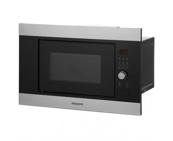  Встраиваемая микроволновая печь HOTPOINT MF20G IX HA (869891300010) нержавеющая сталь  20л, 800Вт 