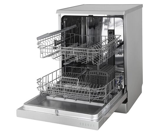  Посудомоечная машина Hansa ZWM 616 IH серебристый, 85х60х58см, 12 комплектов, 6 программ, электр индикация, 12л, 49 дБ, половин загрузка, классы: А++/А/А 