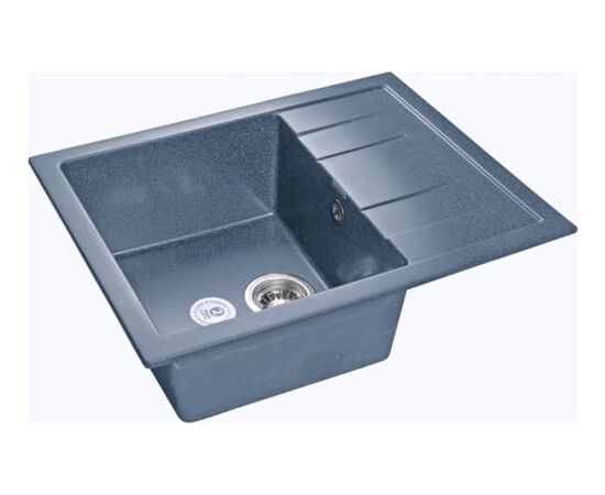  Мойка GranFest Quadro GF-Q-650L мрамор, графит 