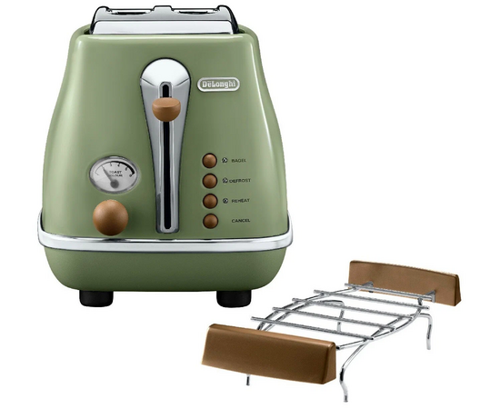  Тостер Delonghi CTOV2103.GR зеленый 