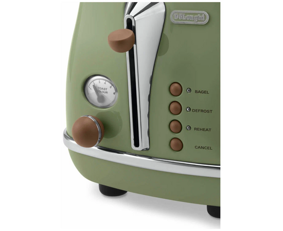 Тостер Delonghi CTOV2103.GR зеленый 
