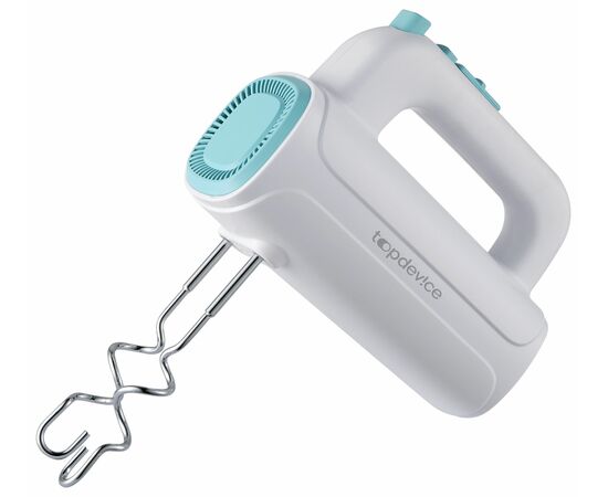  Миксер ручной Topdevice HM2 TDSHM002_WT, 300Вт Турборежим 5 скоростей 1м бело-голубой 
