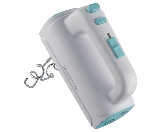  Миксер ручной Topdevice HM2 TDSHM002_WT, 300Вт Турборежим 5 скоростей 1м бело-голубой 