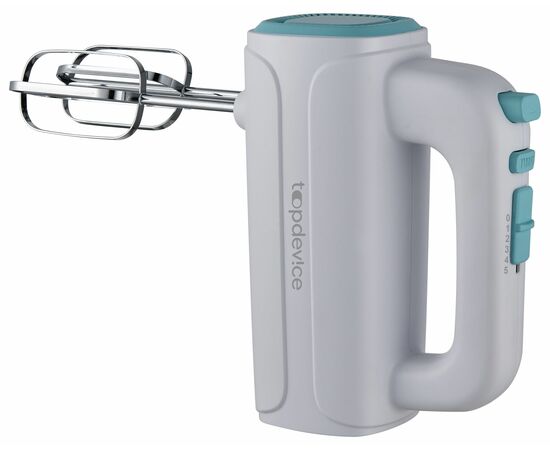  Миксер ручной Topdevice HM2 TDSHM002_WT, 300Вт Турборежим 5 скоростей 1м бело-голубой 