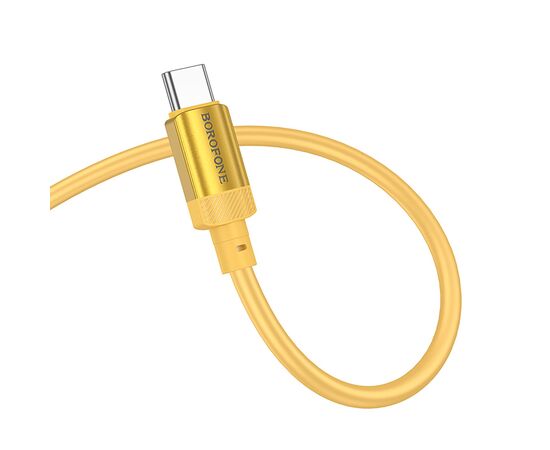  Кабель USB - Type-C Borofone BX108 18W 100см 3A  (gold) (234672) 
