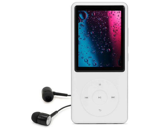  MP3 плеер Digma M5BT flash 16ГБ белый 