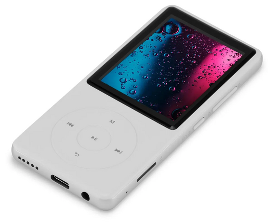  MP3 плеер Digma M5BT flash 16ГБ белый 