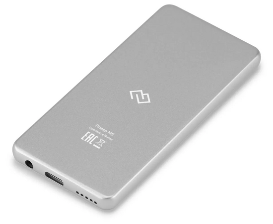  MP3 плеер Digma M5BT flash 16ГБ белый 