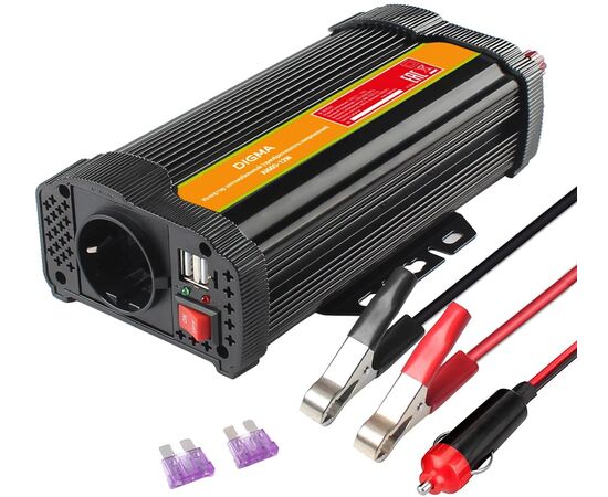  Автоинвертор Digma AI600-12W 