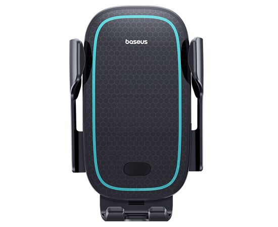  Автомобильный держатель BASEUS Milky Way Pro Wireless Charging, зажимной с беспроводной зарядкой, 15W, на воздуховод, черный 