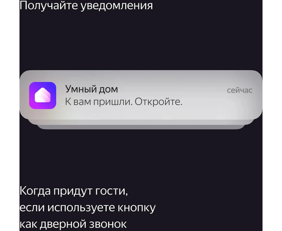 Умная кнопка ЯНДЕКС YNDX-00524 белый 