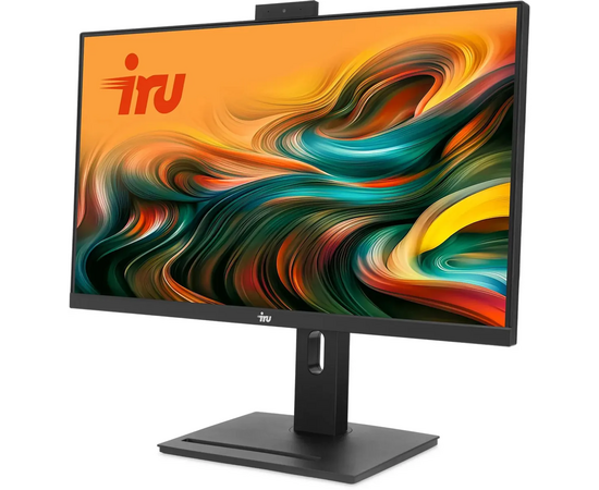  Моноблок IRU 23IM (1994786) 23.8" Full HD i5 12450H (1.7) 16Gb SSD512Gb UHDG 730 noOS GbitEth WiFi BT 120W Cam черный 1920x1080 
