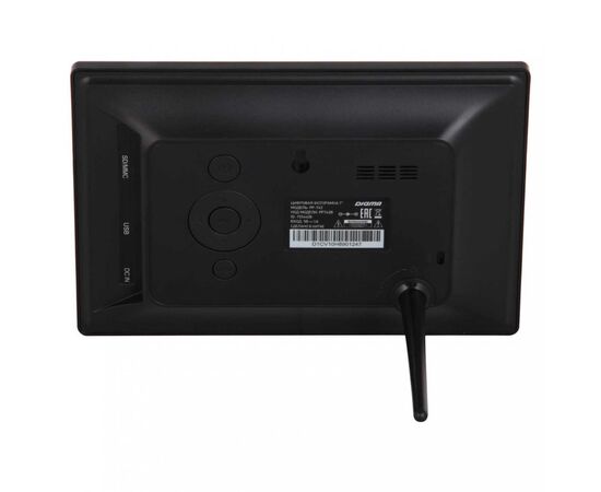  Цифровая фоторамка Digma PF-743 IPS черный 