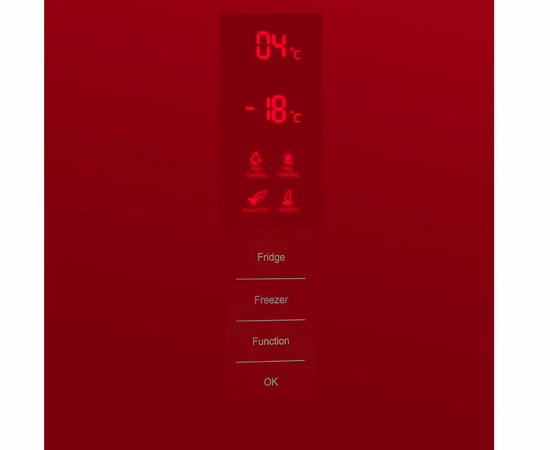  Холодильник MAUNFELD MFF200NFR Inverter 