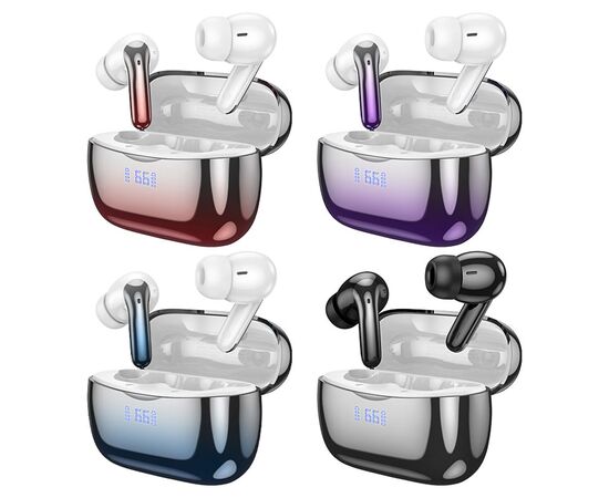  Беспроводные Bluetooth-наушники Hoco TWS EQ16 Shine ANC+ENC (black) (229412) 