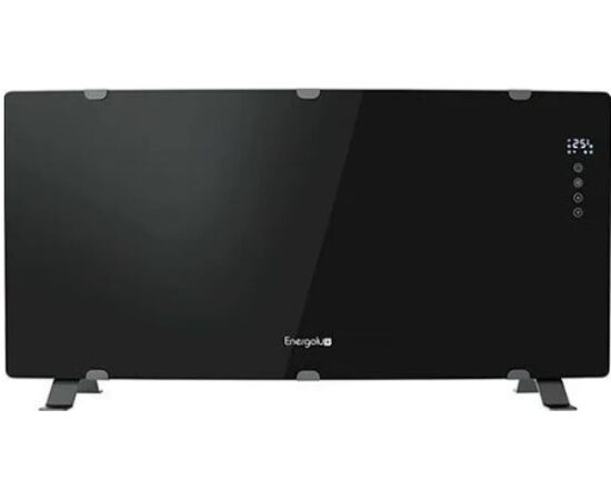  Электрический конвектор Energolux ECH-2200E-J1-BG, черное стекло 
