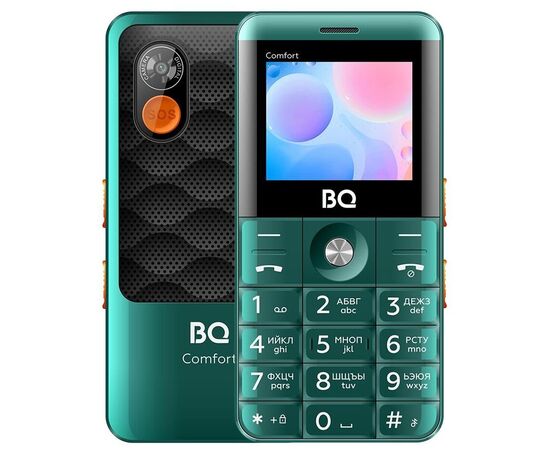  Мобильный телефон BQ 2006 Comfort Green+Black 