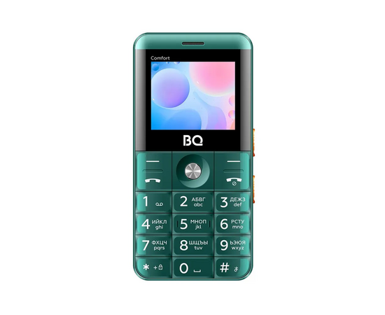  Мобильный телефон BQ 2006 Comfort Green+Black 