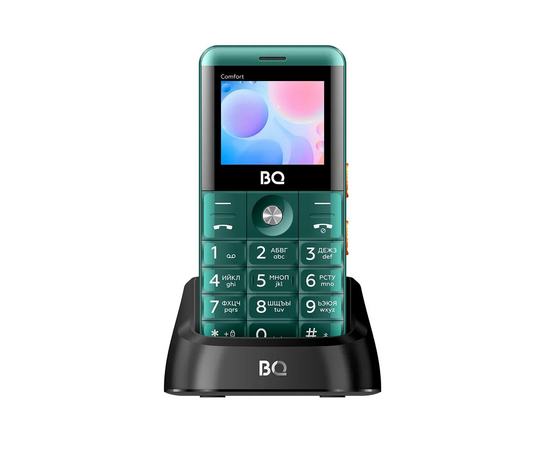  Мобильный телефон BQ 2006 Comfort Green+Black 