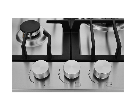  Варочная панель ZUGEL ZGH451X, стальная 