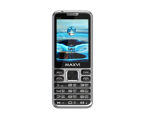 Мобильный телефон MAXVI X10i Metallic Silver 