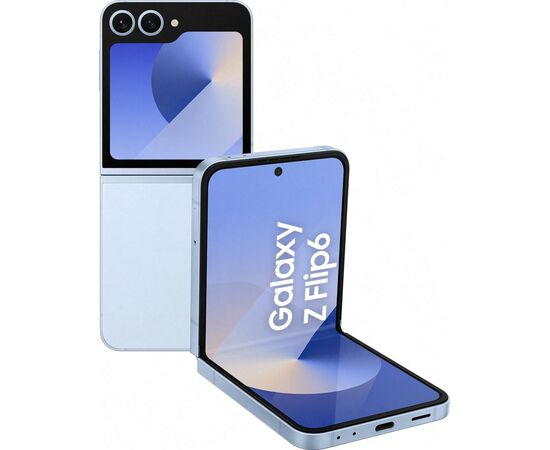  Смартфон Samsung SM-F741B Galaxy Z Flip 6 12/512Gb голубой (SM-F741BLBHSKZ) 