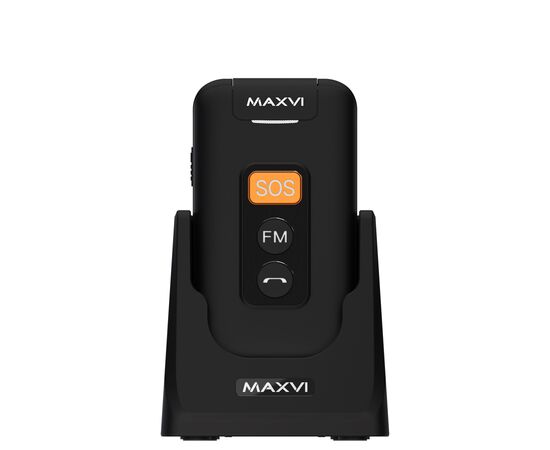  Мобильный телефон MAXVI E5 up Black 
