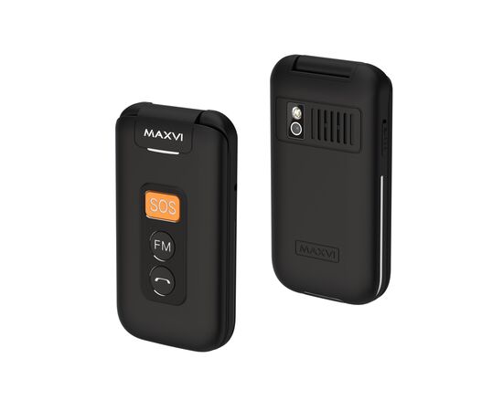  Мобильный телефон MAXVI E5 up Black 