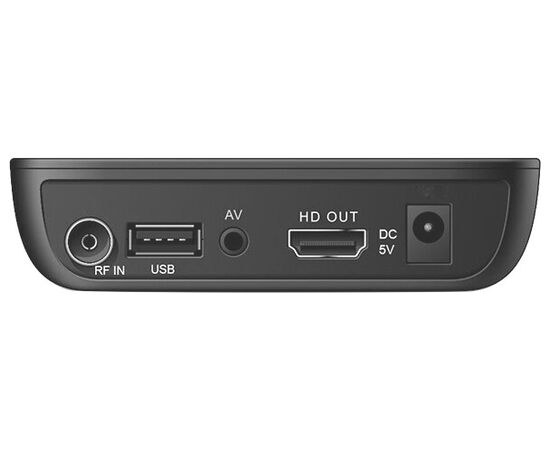  Ресивер DVB-T2 Hyundai H-DVB460 черный DVB-C, DVB-T, DVB-T2 